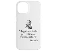 Aristotle Shirt on Happiness Aristotle Philosophy Case for iPhone 14