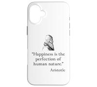 Aristotle Shirt on Happiness Aristotle Philosophy Case for iPhone 16 Plus