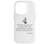 Aristotle Shirt on The Ideal Man Aristotle Philosophy Case for iPhone 14 Pro