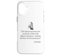 Aristotle Shirt on The Ideal Man Aristotle Philosophy Case for iPhone 16 Plus
