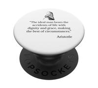 Aristotle Shirt on The Ideal Man Aristotle Philosophy PopSockets Adhesive PopGrip