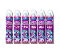 Aristowax Invisible Window Foaming Glass Cleaner - 300ml, Achieve a Streak-Free, Crystal Clear Shine on All Windows, Mirrors, and Glass Surfaces with an Easy-to-Use Foaming Formula, Pack of 6