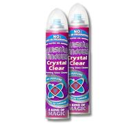 Aristowax Invisible Window Foaming Glass Cleaner - 300ml, Achieve a Streak-Free, Crystal Clear Shine on All Windows, Mirrors, and Glass Surfaces with an Easy-to-Use Foaming Formula, Pack of 2
