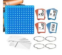 Arithmetic Educational Cards | Educational Toys with Board - Educational Card Set - for 1-6 Year Old Boys and Girls Home Nursery Classroom School Kindergarten Birthday