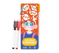 Arithmetic Flash Cards - Early Development Mathematics Games - Math Learning Flash Cards with 2 Pens - for Kids Primary Students Boys Girls Children