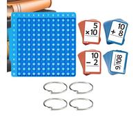 Arithmetic Flash Cards Learning Toys Board Games Kids Ages 1-6