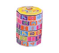 Arithmetic Learning Toy, Cylinder Arithmetic Cube, Math Intelligence Cubes, Colorful Number Rotation Math Game, Preschool Educational Toy For Boys & Girls, Interactive STEM Skill