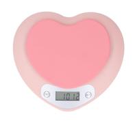Aritynu Digital Kitchen Scale 1g Accuracy 5kg, Rechargeable Heart Shape