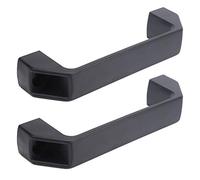 Aritynu Nylon Plastic Pull Handles, 8.5mm Mounting Hole, 2 Pack (150mm) | Machine Tool Compatible, Nylon Material, Welding Equipment, Inverter, Cold Storage Door, Screw Fixed, Grip