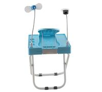 Aritynu Pedicure Foot Rest Adjustable Non Slip Led Magnifier | ABS Material, Home Foot Manicure, Foldable Storage, Tool Storage, Pedicure Stand, All Ages, Silent Drying Fan