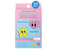 Ariul Point Spot Cover Patches 30 Patches - 15 Star Format and 15 Heart Formats