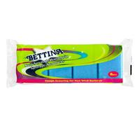 Arix Bettina B328W 10Pc Shaped Handgrip Nonscratch Sponge Scourer Green/white