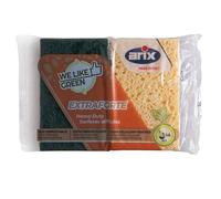 Arix Sponge, cellulose, Yellow, 2 pezzi (1 confezione)