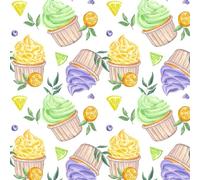 ARiXIaNg Cake Ice Cream Peel and Stick Wallpaper Kawaii Baking Contact Paper with Waterproof Stain-Resistant Surface for Boys Girls Teen Bedroom Living Room Kitchen 17.3"x118"