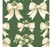 ARiXIaNg Floral Bow Removable Peel and Stick Wallpaper 17.3"x118" Retro for Drawers Furniture Makeovers Easy to Install Wall Paper Decor Wall Mural Paper