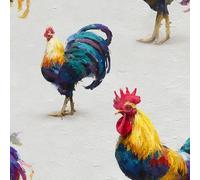 ARiXIaNg Peel and Stick Wallpaper 17.3"x236" Sunflower Self Adhesive Wallpaper Chicken Retro Contact Paper Shelf Liner for Cabinets for Bedroom Bathroom Renter Friendly