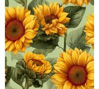 ARiXIaNg Sunflower Flowers Peel and Stick Wallpaper Rural Contact Paper with Waterproof Stain-Resistant Surface for Boys Girls Teen Bedroom Living Room Kitchen 17.3"x197"