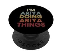 Ariya Name Ariya Personalized Name First Given PopSockets Adhesive PopGrip