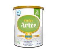 Arize by Similac | Cow’s MILK Protein-free Infant Formula | Suitable from Birth, for Infants with a Cow’s MILK Protein Allergy | 400g Tin