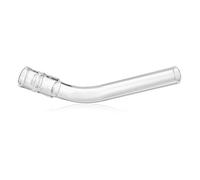Arizer Stem Solo 1 / Solo 2 Stem Replacement Glass Mouthpiece Curved Stem 115mm Borosilicate Glass Straight Tube Herb Pipe Arizer Replacement Mouthpiece Accessory