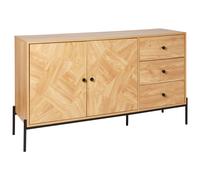 Beliani 2 Door Sideboard Arizona Brown