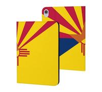 Arizona And New Mexico Flags Stylish Tablet Case Leather Protective Cover Compatible with IPad/ipad Mini6 (8.3in)