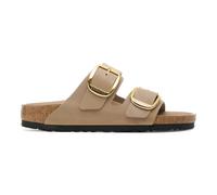 Birkenstock Arizona Big Buckle Oiled Leather Sandal, Tobacco Brown, Size 4, Women Tobacco Brown