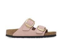 Arizona Big Buckle Double-Strap Mules Pale Pink
