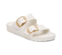 Arizona Big Buckle EVA Double-Strap Mules Off-White