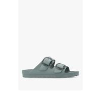Arizona Big Buckle EVA Pure Sage Two Bar Mules - Green Fabric / 37