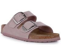 ARIZONA (BIG BUCKLE PELLE) - Sandalo da donna BIRKENSTOCK plantare in sughero e lattice 40/YOMO LILAC-N
