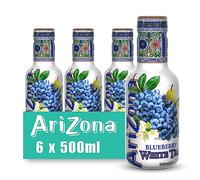 Arizona Blueberry White Tea - Pack of 6 x 500 ml