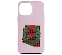 Arizona Buffalo Plaid Christmas Home Wreath Retro Case for iPhone 13 Pro Max