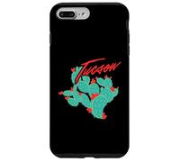 Arizona Cacti With Red Blossoms Tucson Vintage Souvenir Case for iPhone 7 Plus/8 Plus