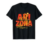 Arizona Cactus Desert Vintage Southwest AZ Cacti Distressed T-Shirt