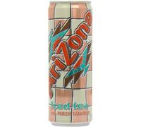 Arizona Cans Peach Iced Tea 355 ml (Pack of 6)