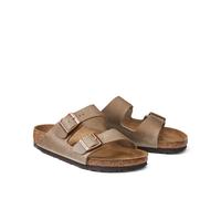 Birkenstock - Sandals - Arizona M Oiled Leather Tabacco Brown for Men in Leather - Size 44 Brown 44