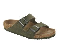 Birkenstock - Synthetic sandals - Arizona Vegan Microfaser Regular Desert Dust Thyme for Men in Leather - Size 9,5 UK - Green Green 9.5 UK