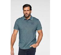 Arizona Embroidered Detail Polo Shirt Turquoise Marl