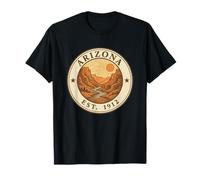 Arizona Est. 1912 Vintage Arizona Retro Design T-Shirt