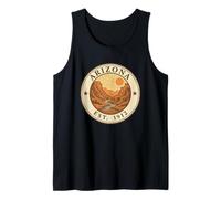 Arizona Est. 1912 Vintage Arizona Retro Design Tank Top