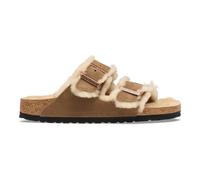 Arizona Shearling - female - Birkenstock - Flat Sandals - Brown - 6 UK - Shoes 6 UK