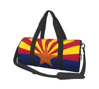 Arizona Flag Canvas travel bag, large capacity, can be carried on the shoulder