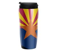 Arizona Flag Map Coffee Cups Travel Mug Bottle