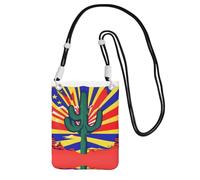 Arizona Flag Print Small Crossbody Bags For Women Trendy, Phone Purse With Adjustable Strap,For Hiking Travel, Black, One Size
