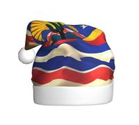 Arizona Flag-Standard Christmas Hat Santa Hat Costume Accessory For Xmas New Year Holiday Party Headwear