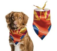 Arizona Flag Standard Dog Bandanas for Feeding Grooming, Triangle Pet Bibs Washable Pets Scarf for Cats & Dogs