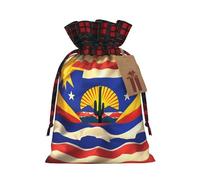 Arizona Flag-standard print Christmas Drawstring gift Bags Gift Pouch Candy Pouch Wedding Bags 17.5 x 12 cm