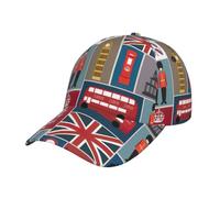 Arizona Flag Stylish Baseball Cap for Men and Women-Personalized Headwear for Fashion Enthusiasts, England Symbols, One size