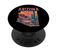Arizona Flag t-shirt - Arizona Cactus Desert AZ Pride PopSockets Adhesive PopGrip